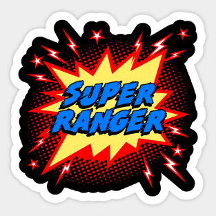 Super Ranger Sticker